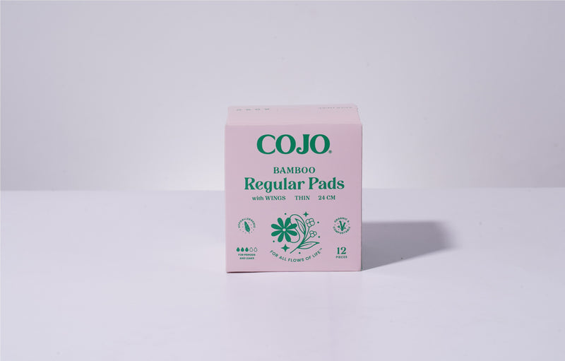 Cojo Organic Bamboo Regular Pads with Wings 12's