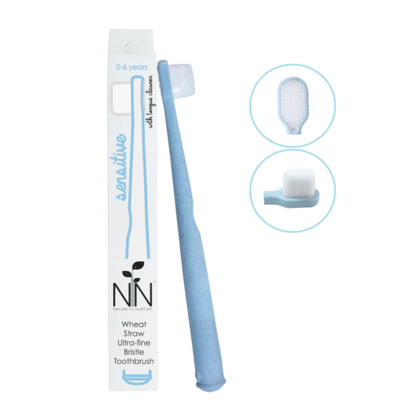 Nature to Nurture Wheat Straw Ultra Fine Toothbrush Soft Sensitive
