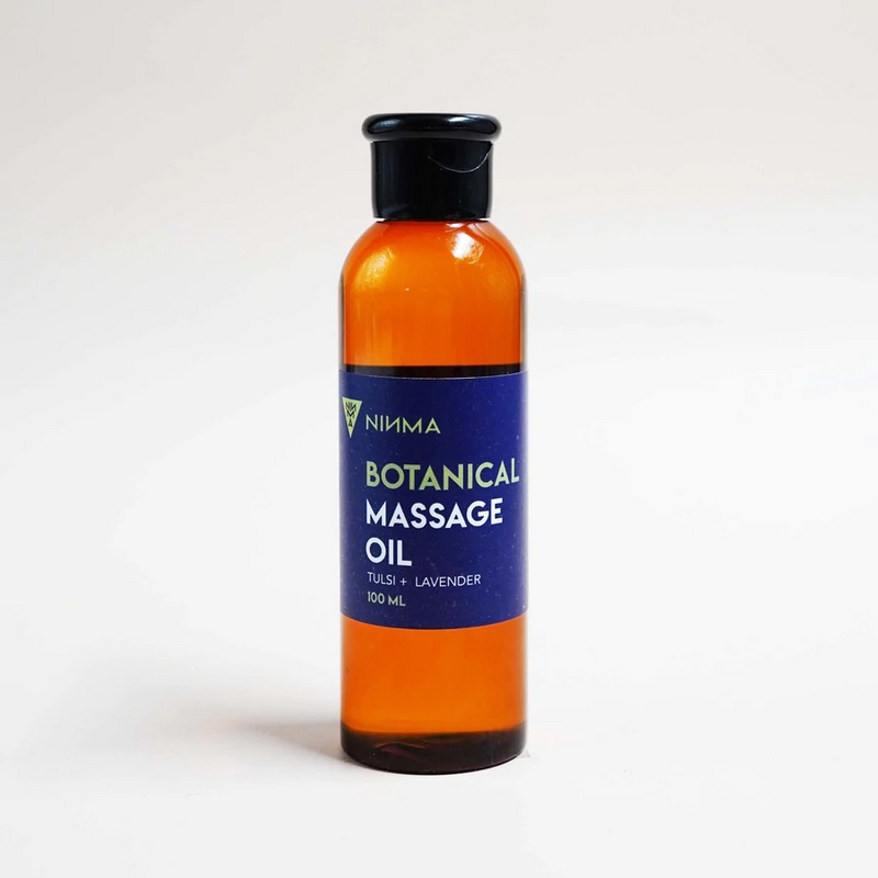 Ninma Botanical Massage Oil Tulsi + Lavender 100ml