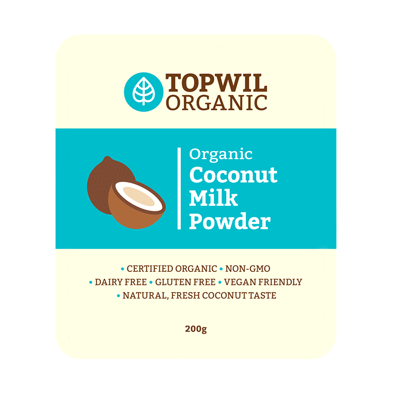 Topwil Organic Coconut Milk Powder 200g