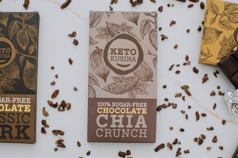 Keto Kusina Chocolate Chia Crunch 60g