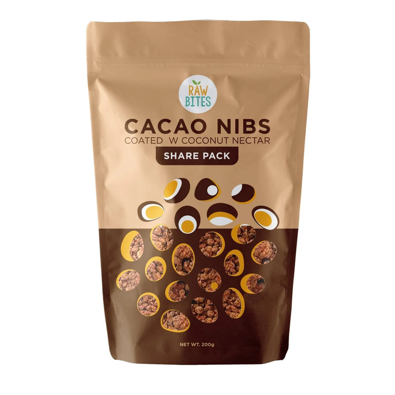 Raw Bites Cacao Nibs Coated w/ Coconut Nectar