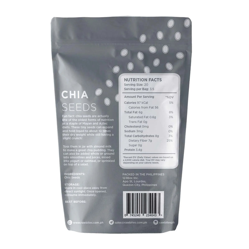 Raw Bites Chia Seeds 70g