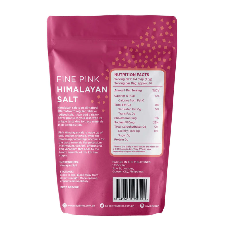 Raw Bites Himalayan Salt (fine) 100g