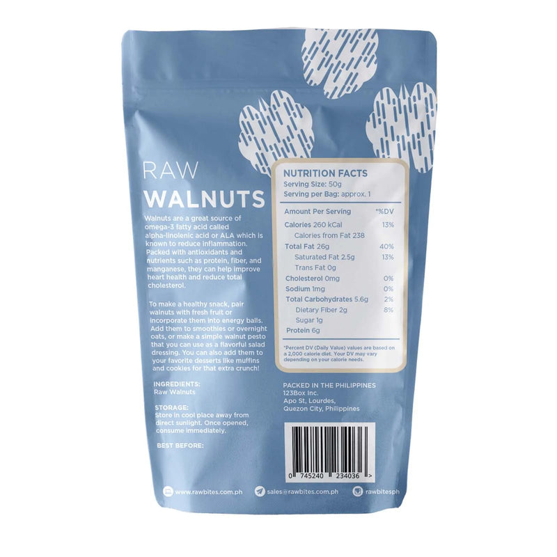 Raw Bites Raw Walnuts 40g