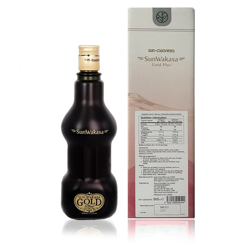 Sun Wakasa Gold Plus Chlorella Growth Factor 500ml
