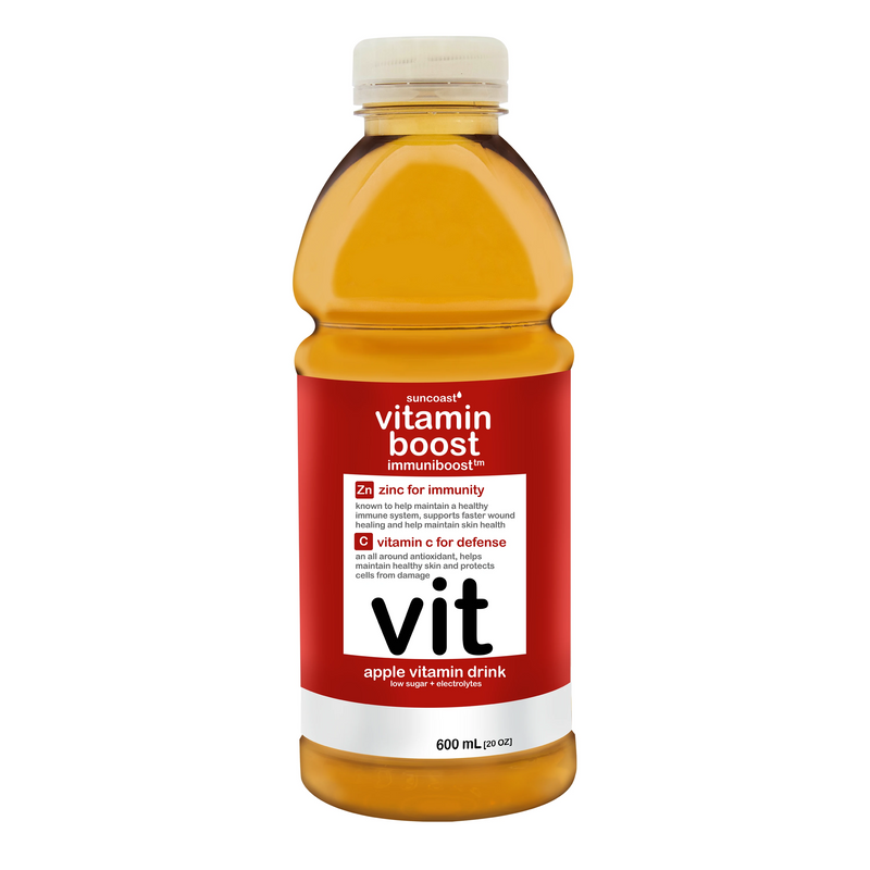 Suncoast Vitamin Boost Apple Immuni Boost 600ml