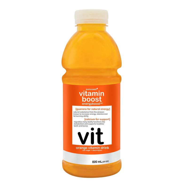 Suncoast Vitamin Boost Orange Energy Boost 600ml
