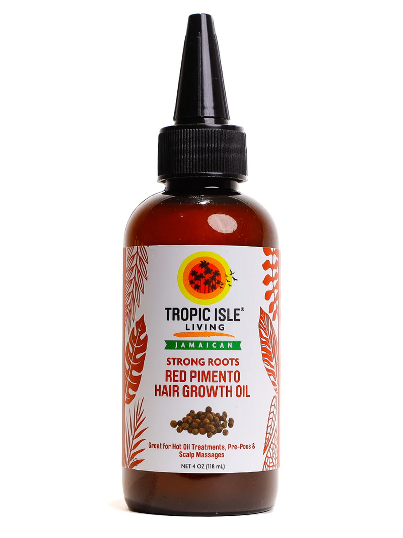 Tropic Isle Living Castor Oil Jamaican Black Strong Roots Red Pimento Hair Growth Oil 118ml