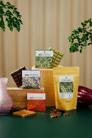 Auro 64% Dark Chocolate with Mega-Malunggay, Herbilogy Fenugreek and Dried Mango 50g