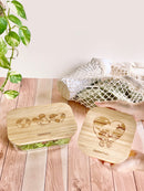 Zippies Lab Mickey & Friends Hello Green World High Borosilicate Glass Containers