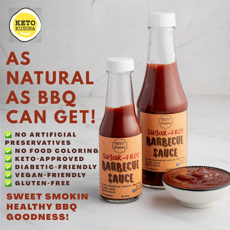 Keto Kusina Sugar-Free BBQ Sauce 150ml