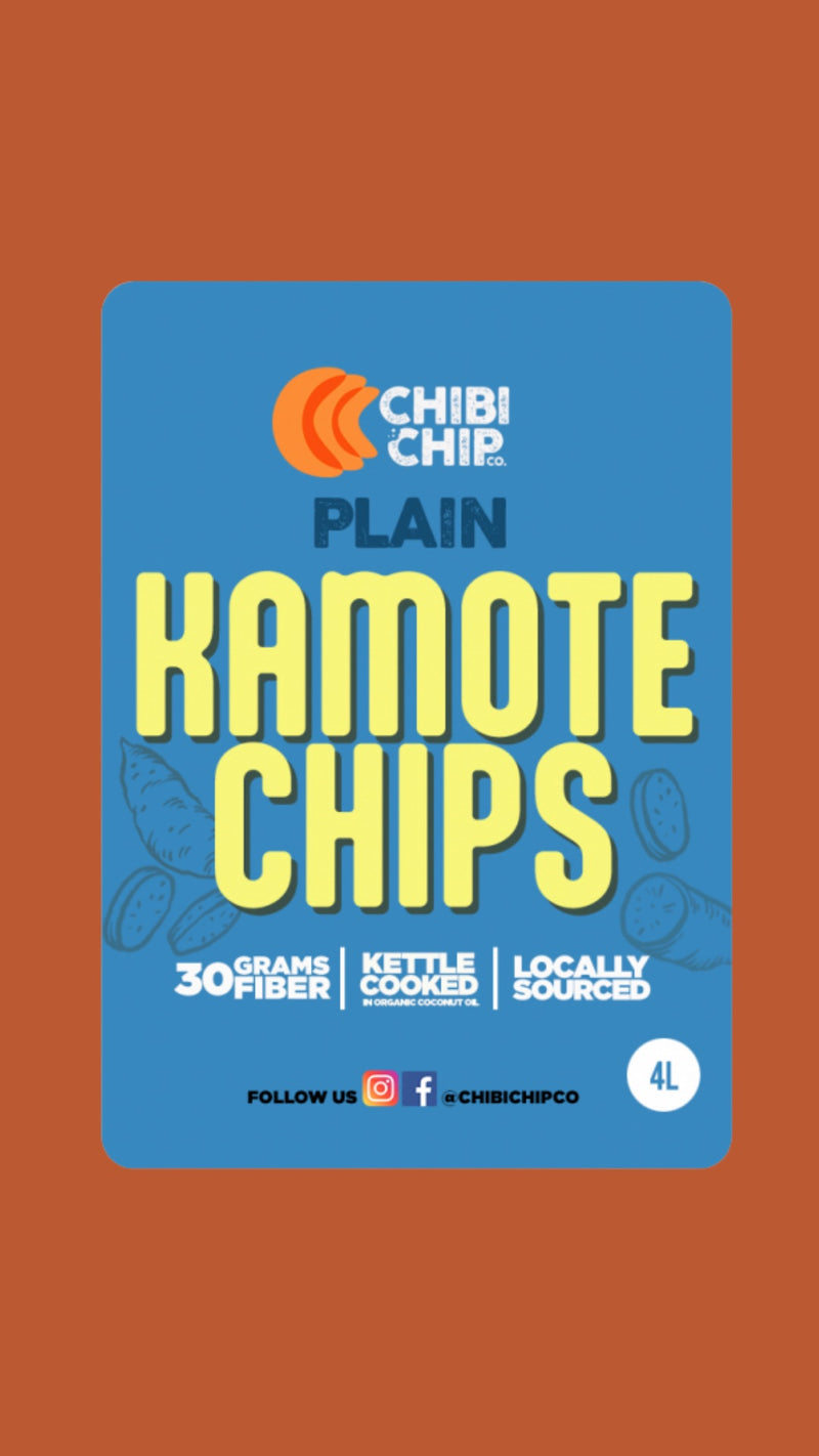 Chibi Kettle Cooked Kamote Chips Plain