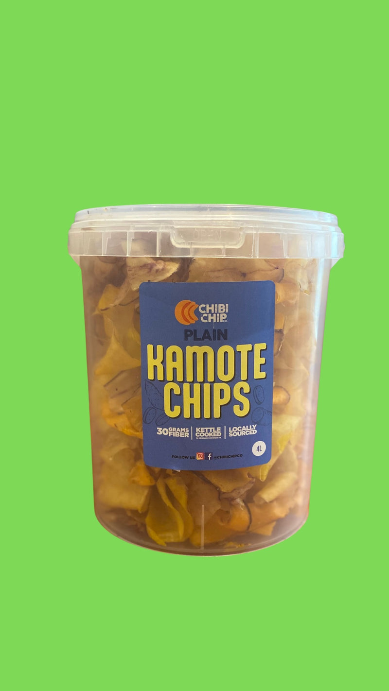 Chibi Kettle Cooked Kamote Chips Plain