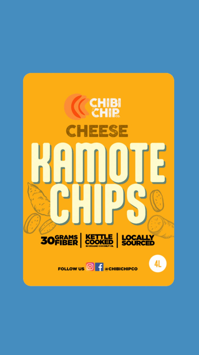 Chibi Kettle Cooked Kamote Chips Cheese